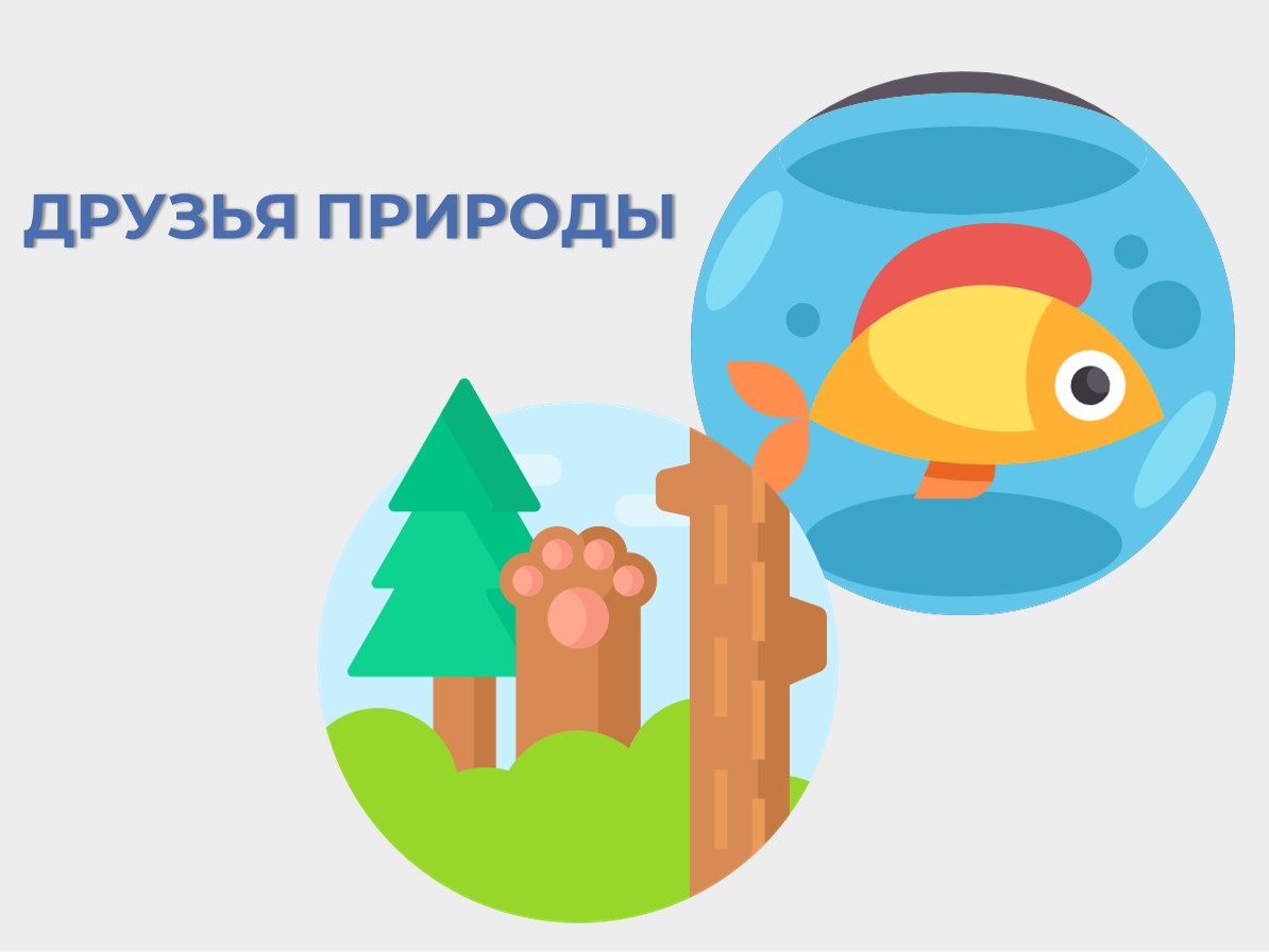 Друзья природы.